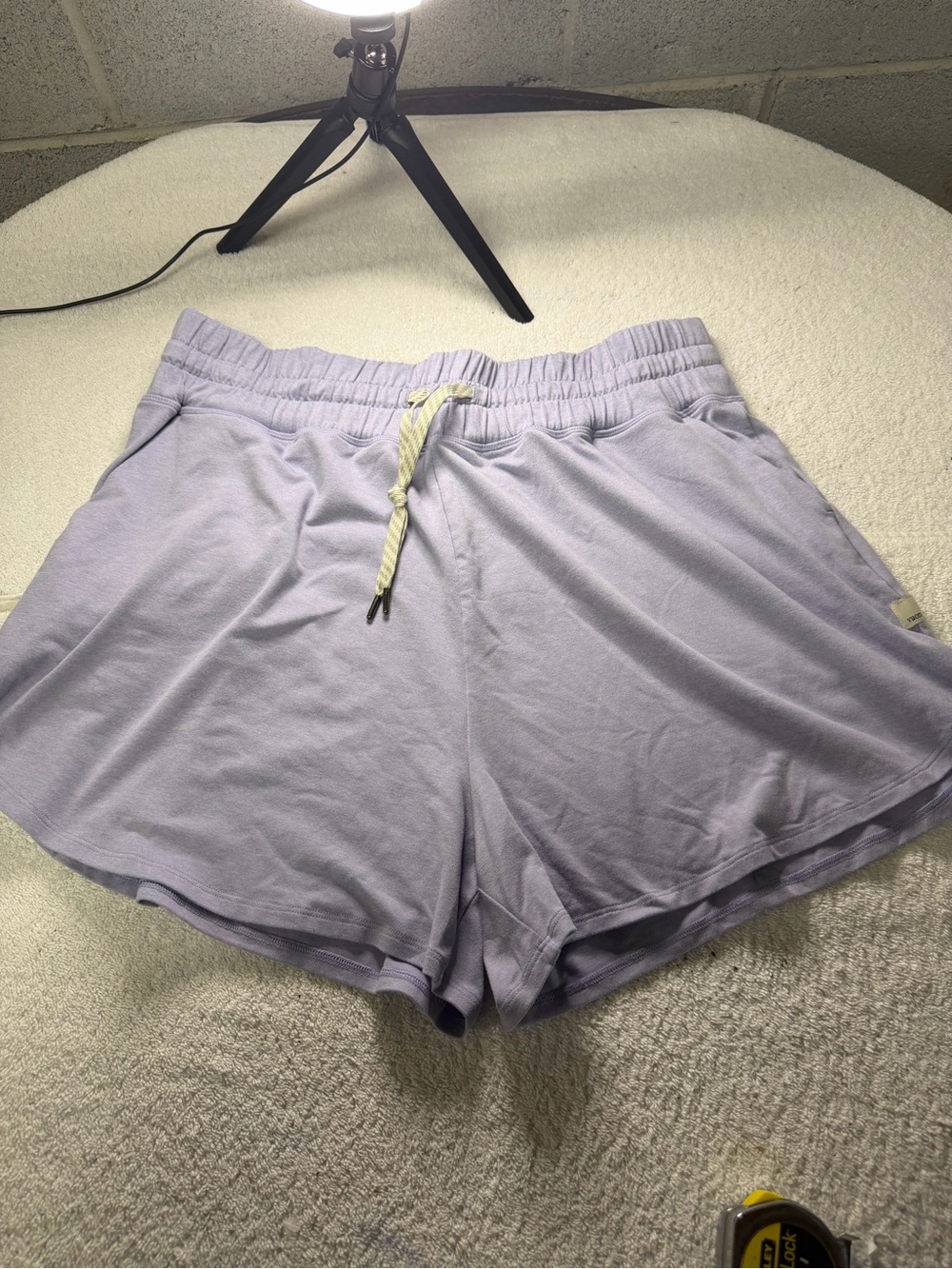 Vuori Women’s Lavender Lounge Shorts - Drawstring Waist size XXL